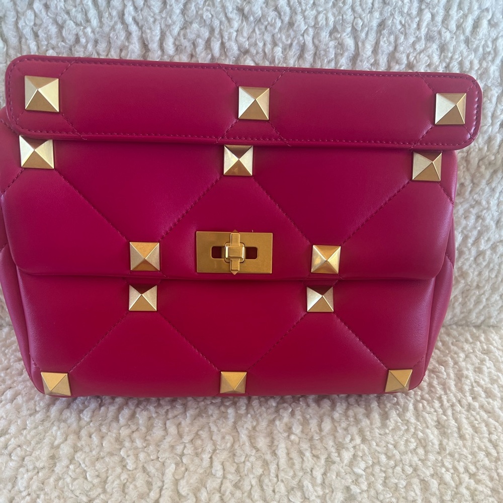 Valentino Roman Stud Large Quilted Bag